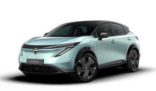New Nissan Ariya with Leaf-inspired styling - front static 